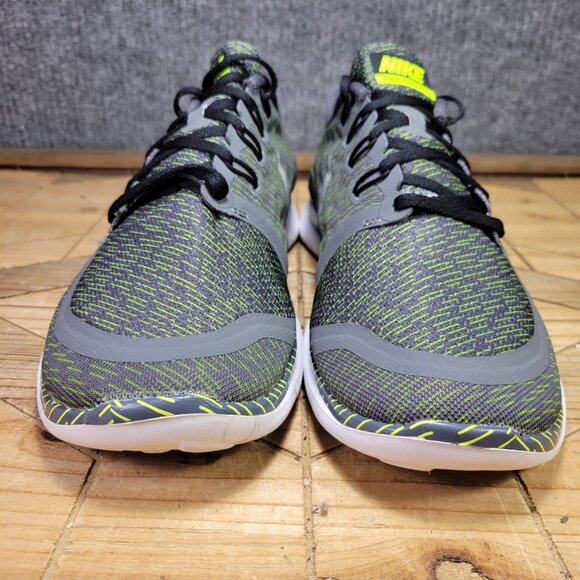 Nike Free 5.0 Mens Size 12 Print Running Athletic 2015 Shoes Sneakers 749592-007 main image 4